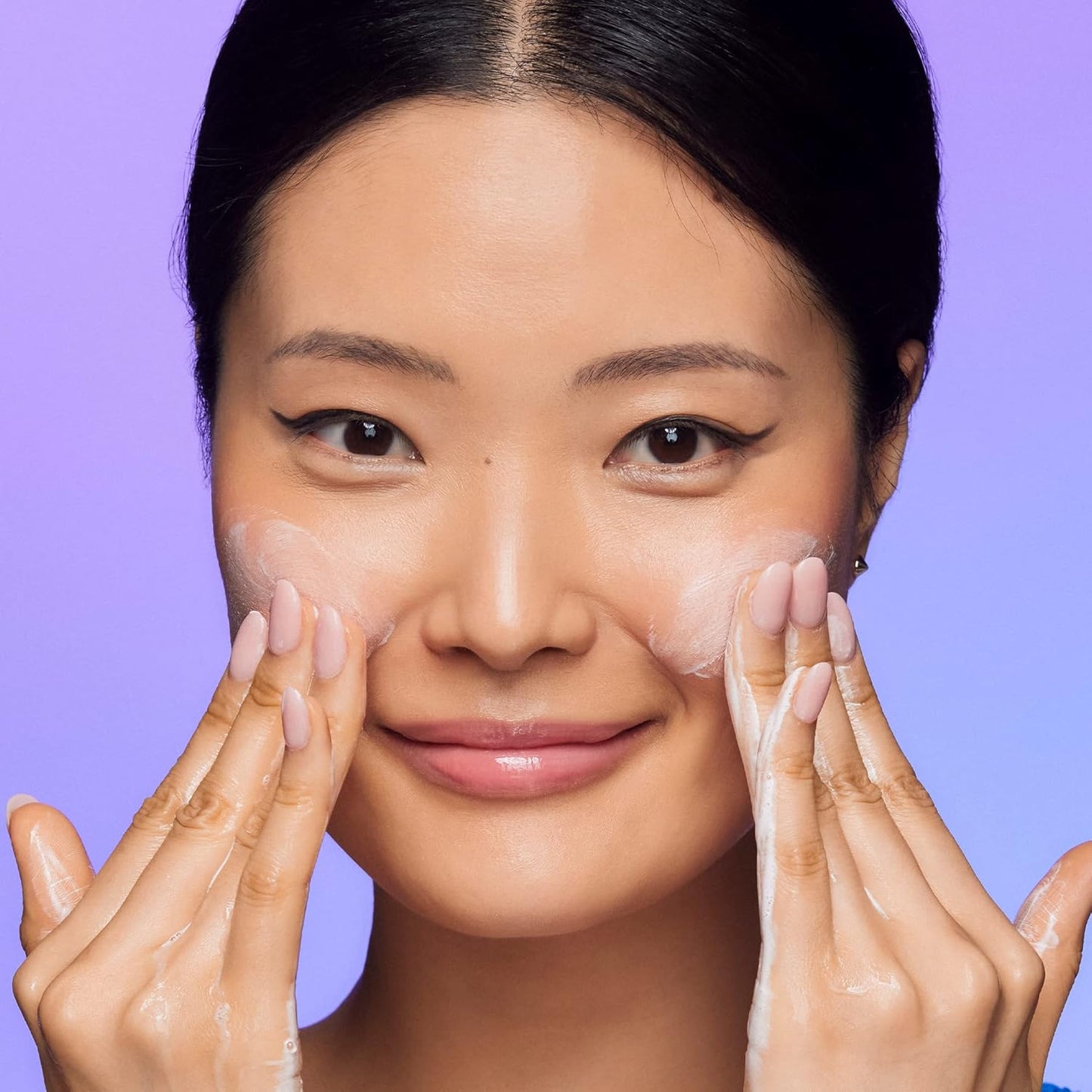 LANEIGE Water Bank Cleansing Foam - Hydrating Face Wash & Makeup Remover with Hyaluronic Acid | Smooth, Soft Skin
