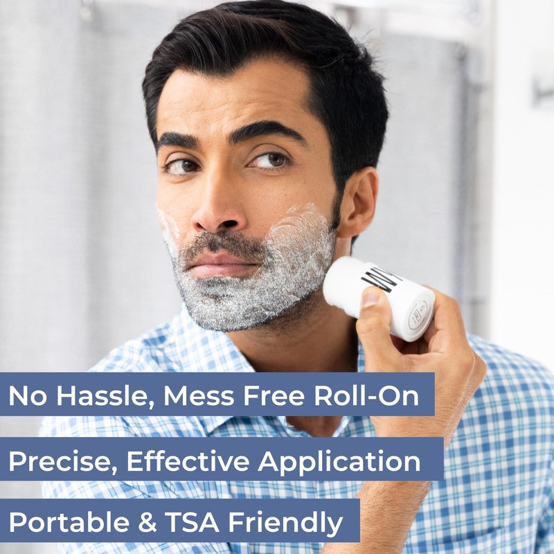 WYOS Shave Stick for Men – Hydrating Glycerin Formula for Sensitive Skin, Smooth Glide for a Close Shave, Solid Shaving Cream Stick, Hands-Free, No Mess, Leak-Proof & TSA-Friendly