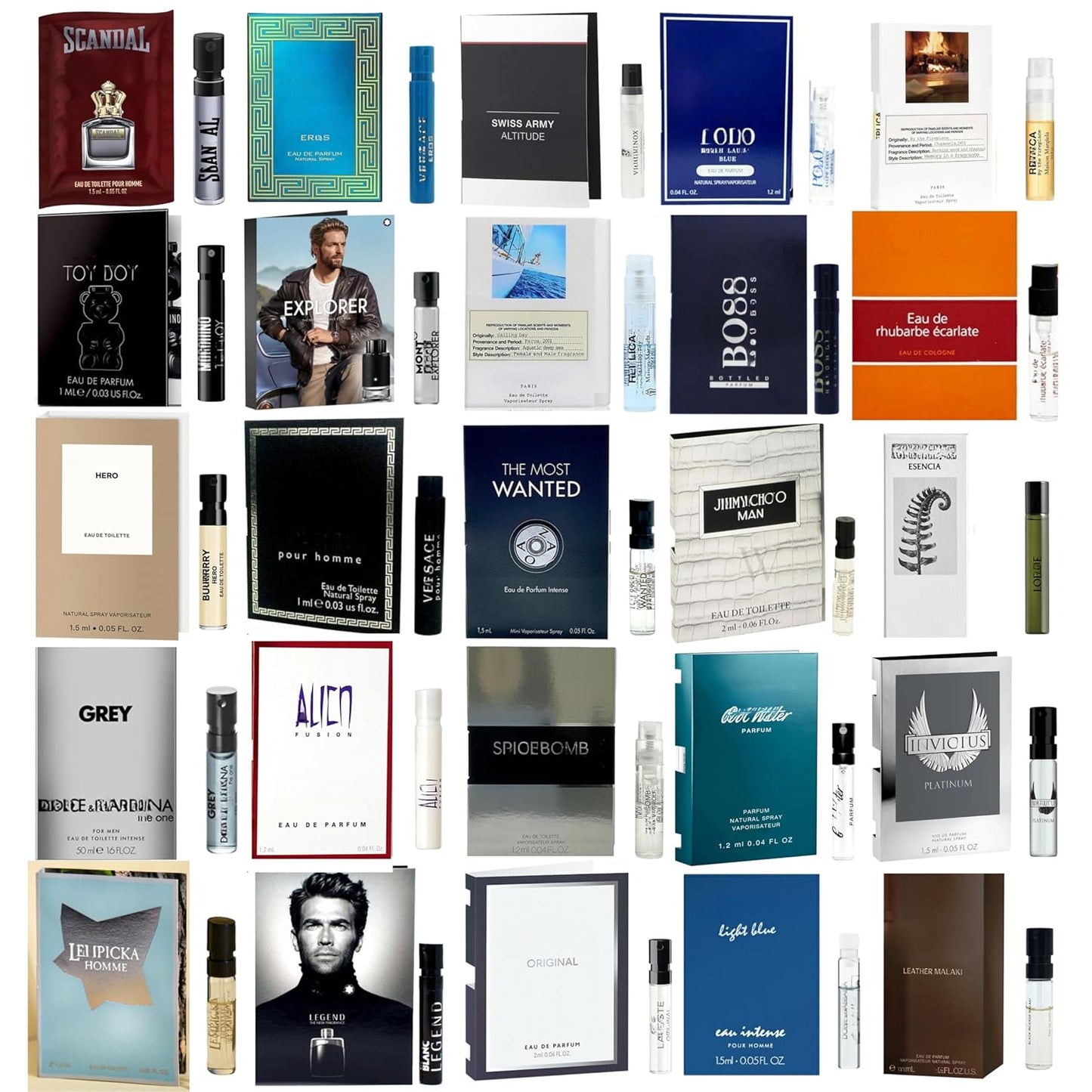 Men's Cologne Samples - Discover 10 Designer Fragrances for Every Occasion