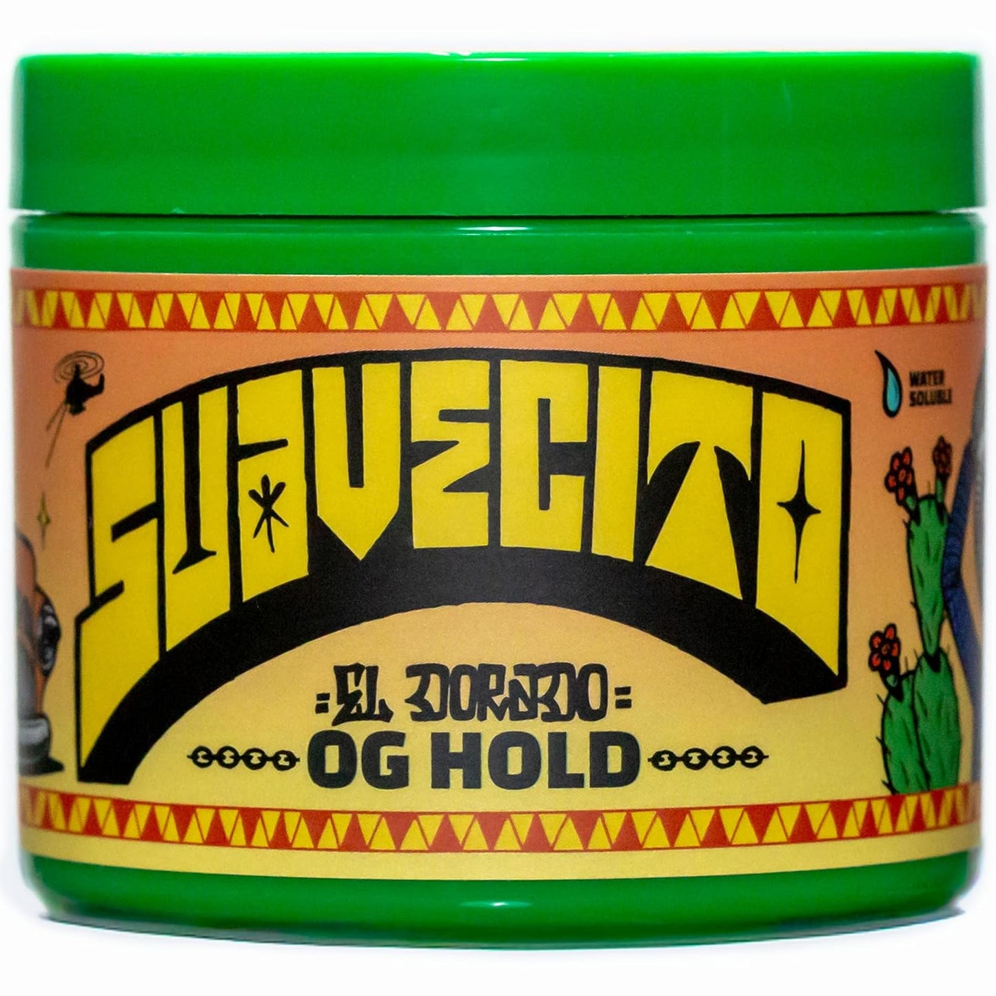 Suavecito Pomade Original Hold - Medium Shine Water-Based Hair Gel | 4 oz, Flake-Free, Easy to Wash Out