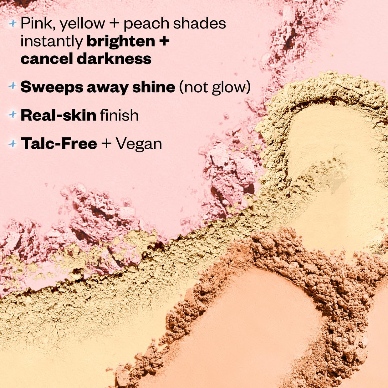 Kosas Brightening Baked Under Eye Setting Powder - Talc-Free Soft Focus Finish | Candy Color
