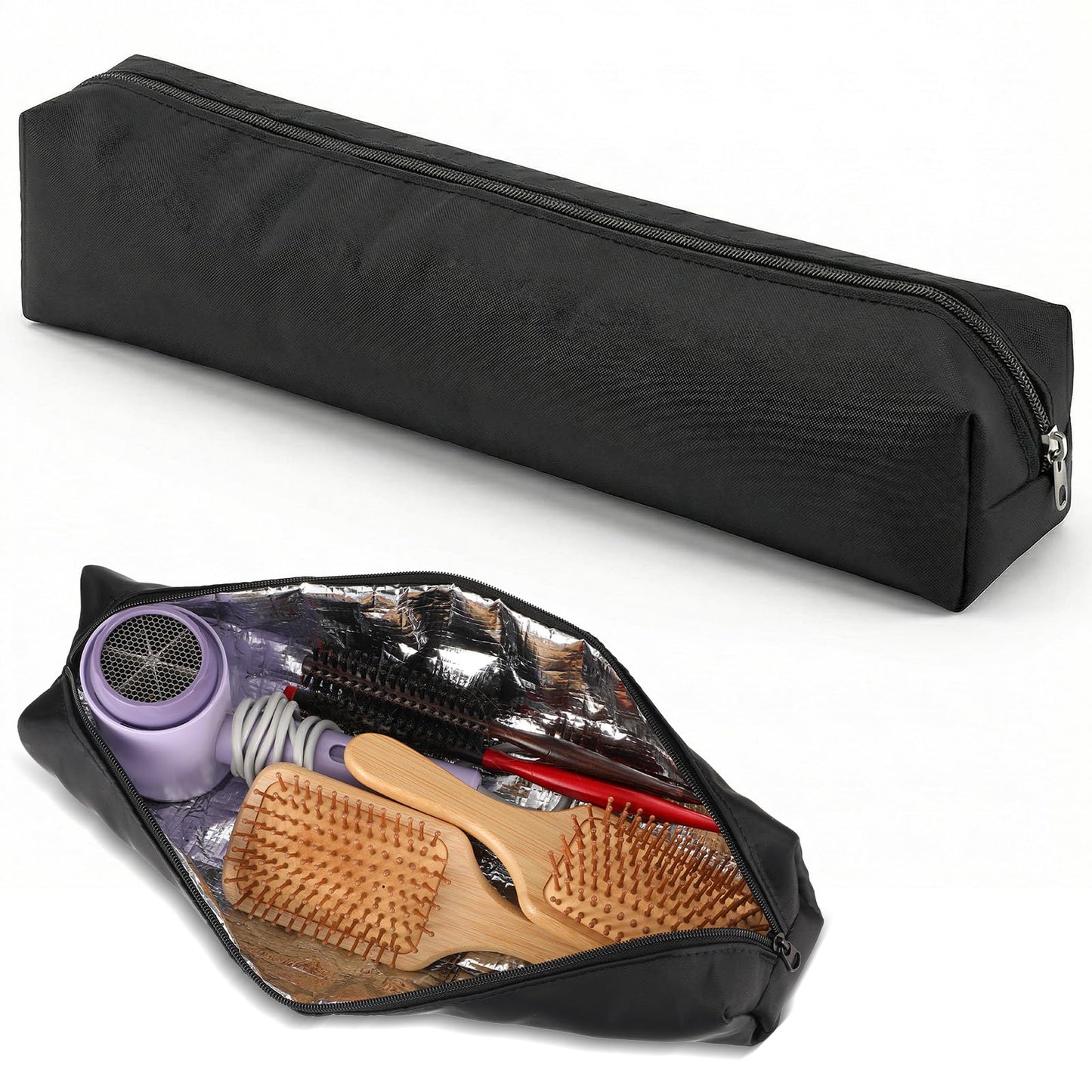 WJIAAA Professional Hot Hair Tools Organizer Bag for Curling Flat Irons