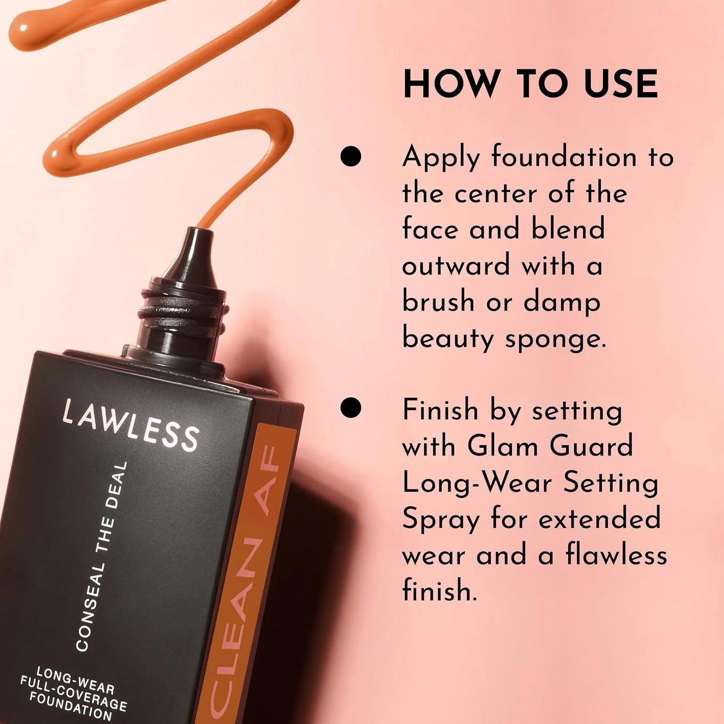 Long-Wear Full-Coverage Foundation - Conseal The Deal in Sienna | Flawless Finish