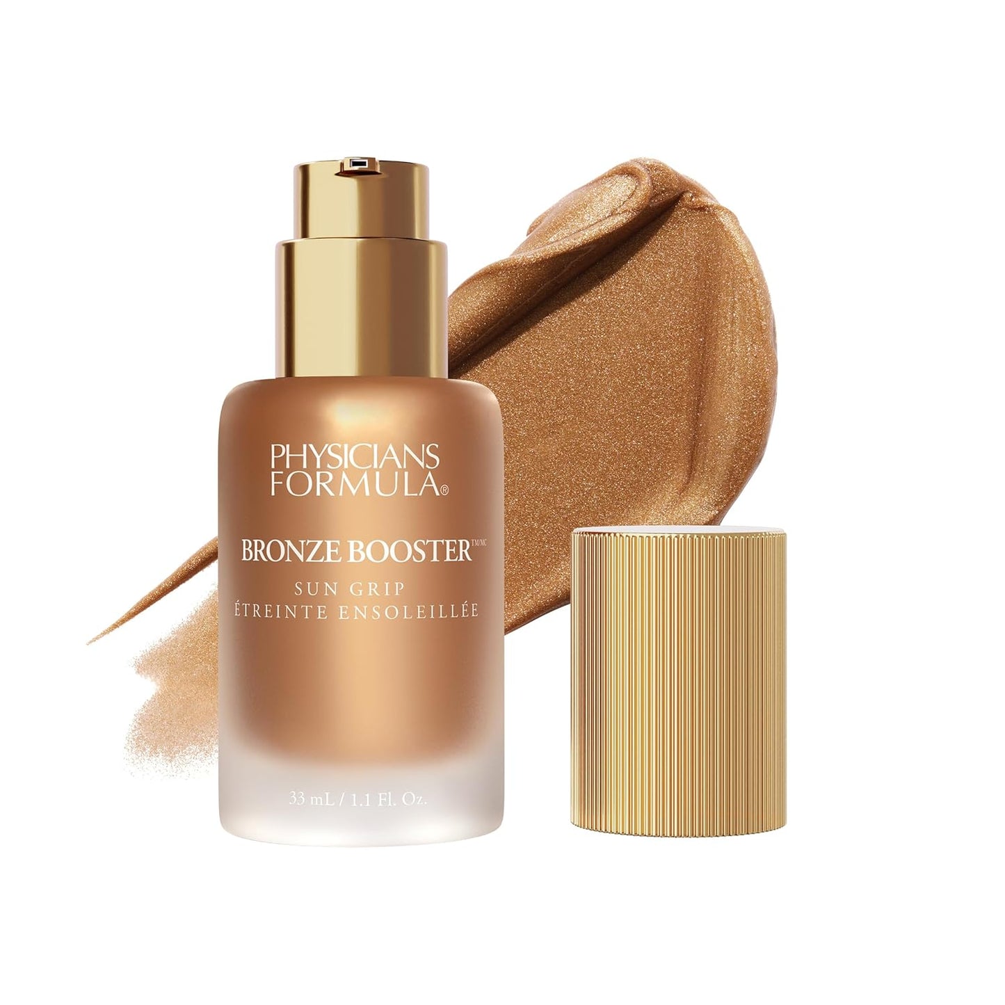 Bronze Booster™ Glow Activated Bronzing Primer - Sun Grip Formula for Radiant Skin