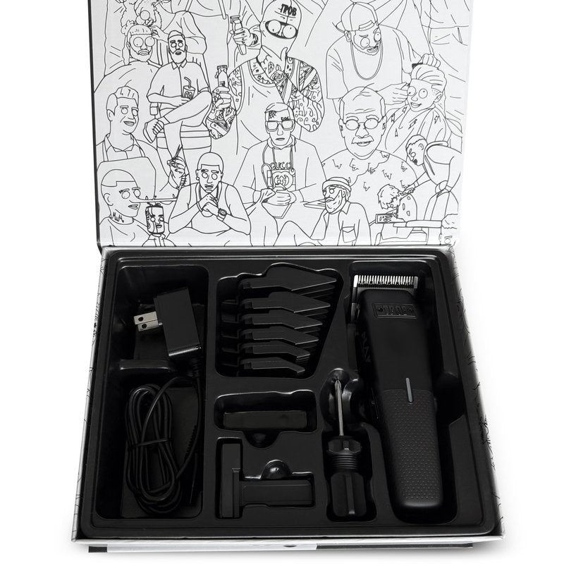 TPOB Mini Play Professional Hair Clippers Without Charge Stand (Black)