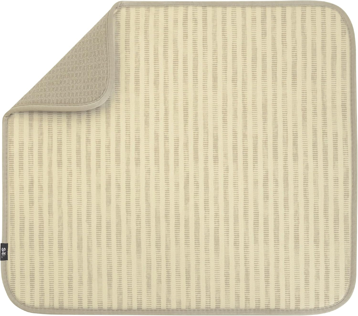 Dish Drying Mat XL - Absorbent Microfiber Kitchen Counter Pad | 18” x 24” | Charcoal