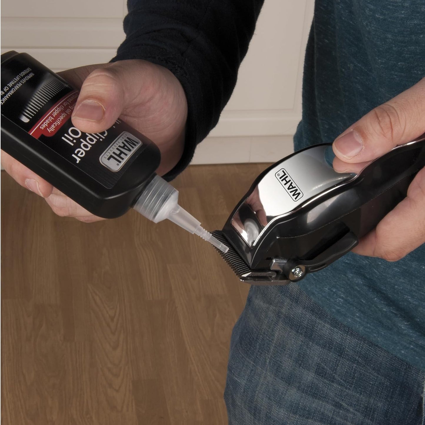 Wahl Hair Clipper Blade Lubricating Oil - Prevent Rust & Corrosion | 4 Fl Oz - Model 3310-300A