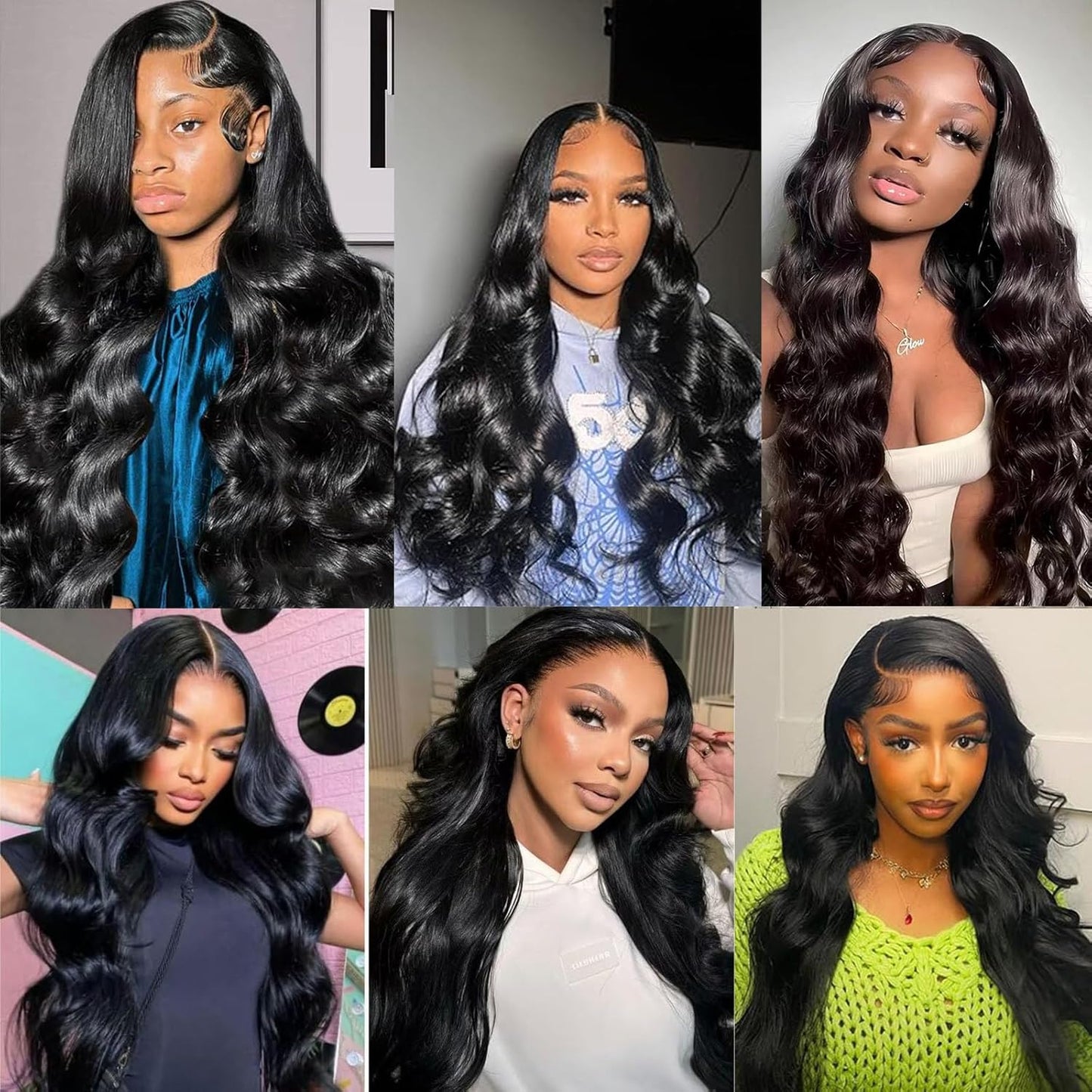 Body Wave Human Hair Bundles - 12A Unprocessed Brazilian Virgin Hair | 20, 22, 24 Inch for Black Women