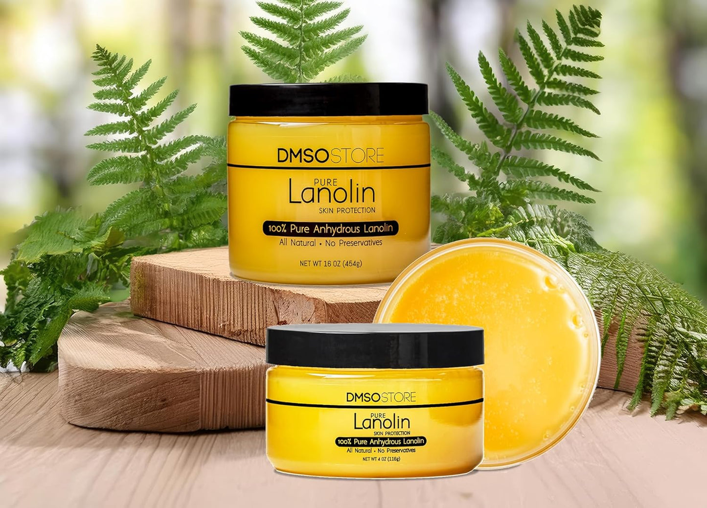 Lanolin - 100% Pure Unrefined Sheep Wool Skin Moisturizer | USP Grade, Anhydrous, 1 lb