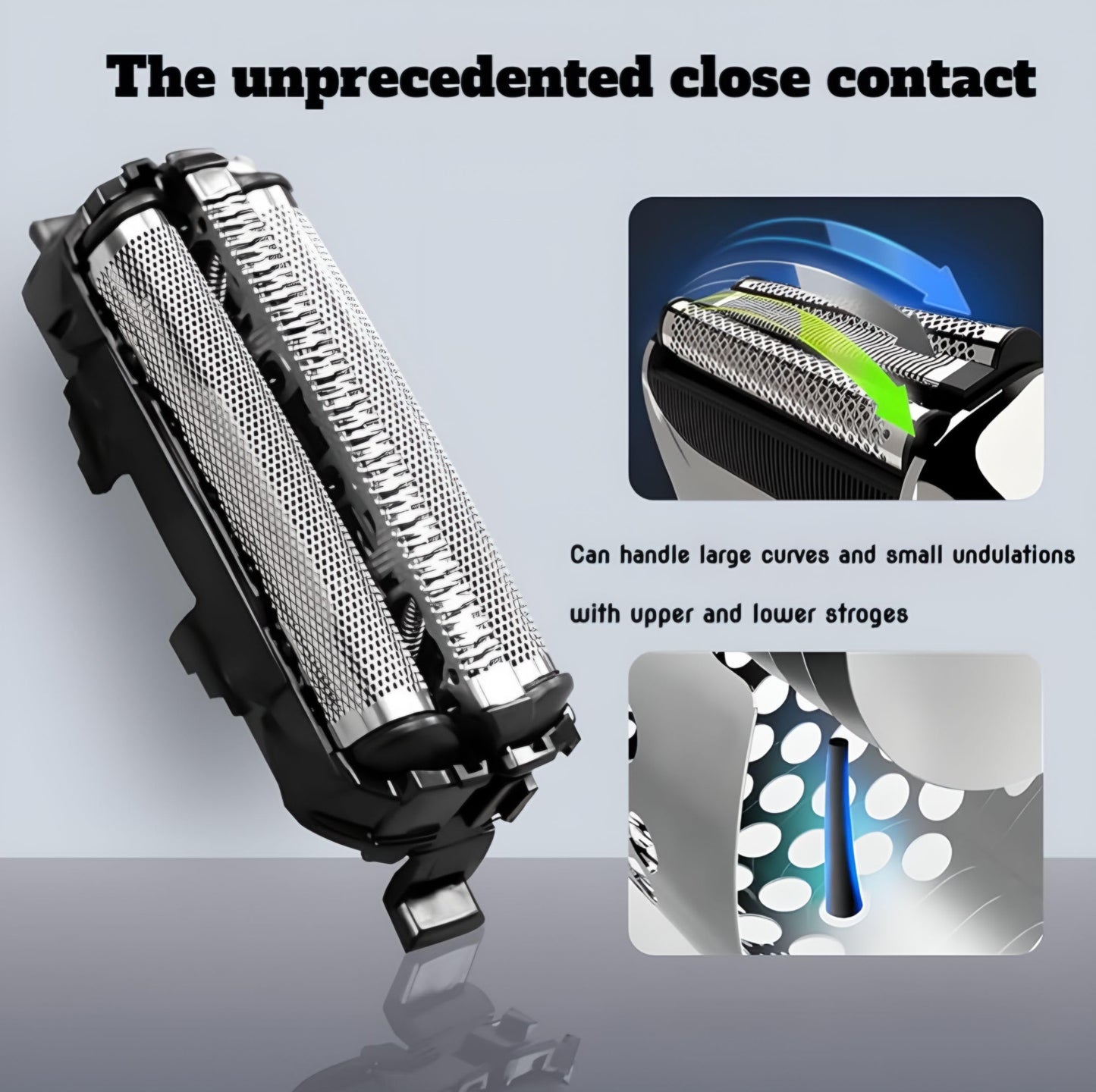ES8013 Replacement Blade replacement foil head Compatible with Series ES9013 ES9087 ES9068 ES8101 ES-CST2S, ES-CST2R, ES-CST2T, ES-LT41