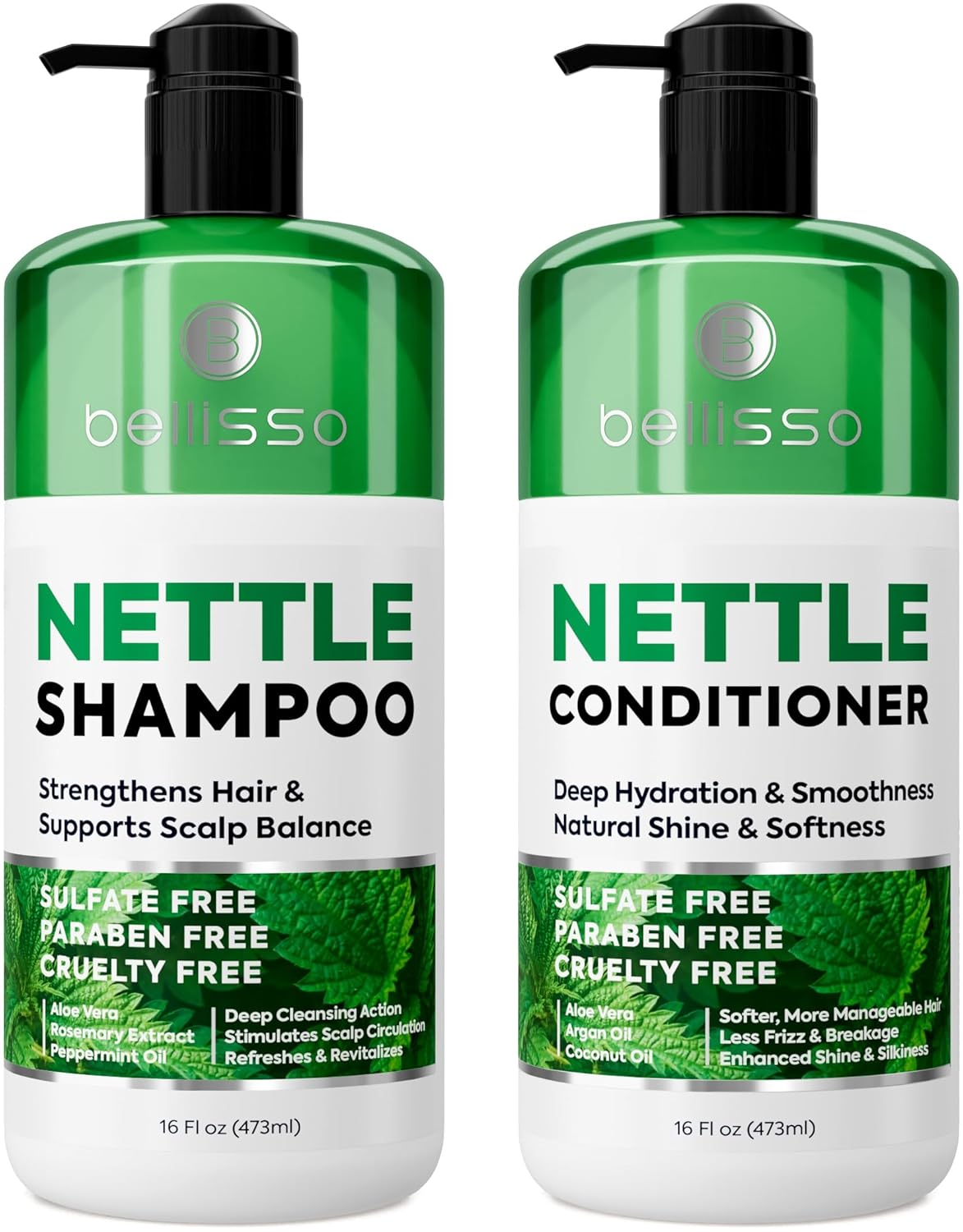 Onion Shampoo and Conditioner Set - Rosemary & Biotin Thickening Formula for Thinning Hair | Hydrating & Sulfate-Free