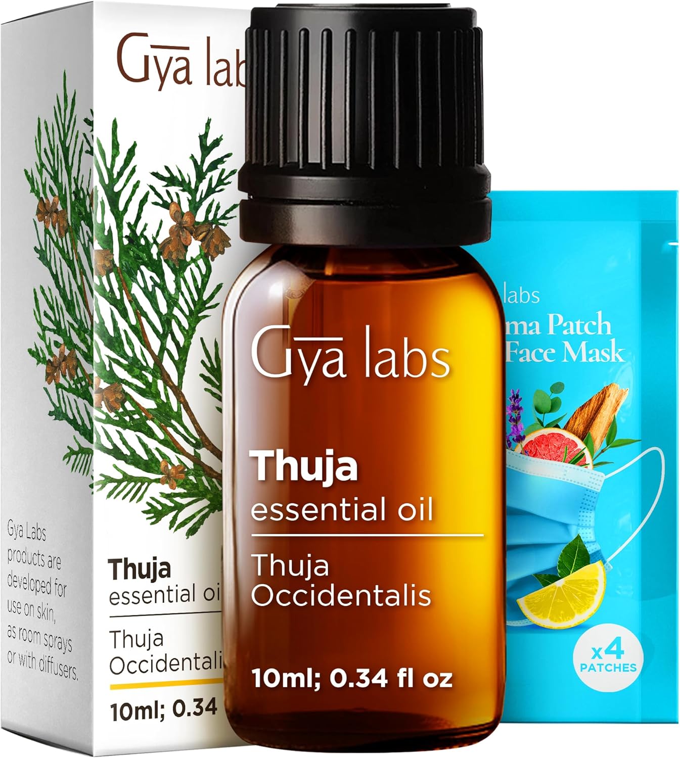 Pure Australian Tea Tree Essential Oil - 0.34 Fl Oz | Natural Oil for Hair, Skin, Diffuser & Aromatherapy
