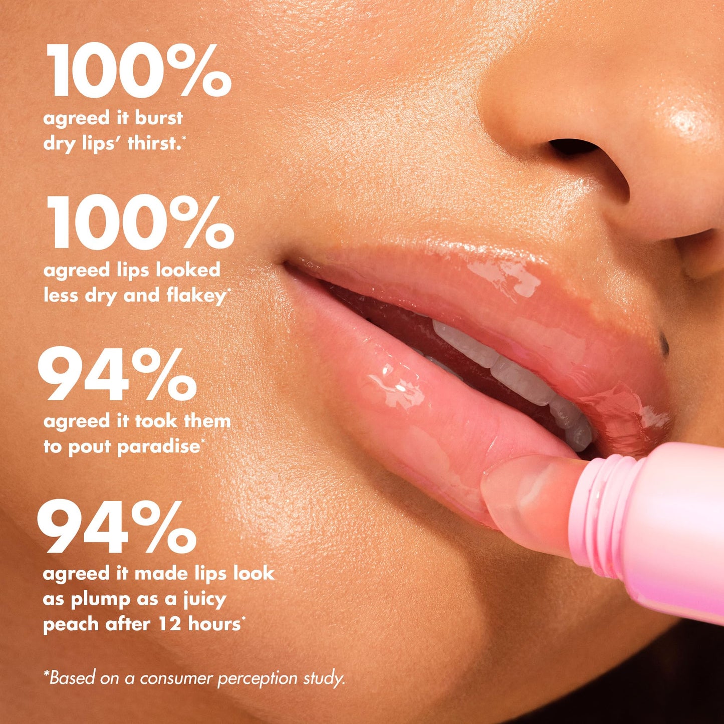 e.l.f. SKIN Thirst Burst Lip Treatment, Hydrating Lip Balm Moisturizer for Plumping & Relieving Dry Lips, Vegan & Cruelty-Free, Blue Hibiscus