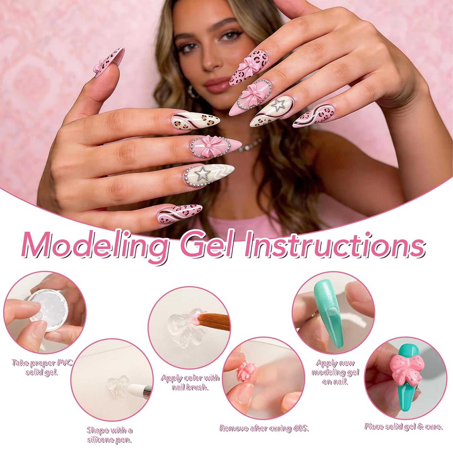 Ombre Nail Gradient Painting Gel Kit - 57 Colors Sponge Paint & Tools for French Manicure | Blush Blooming