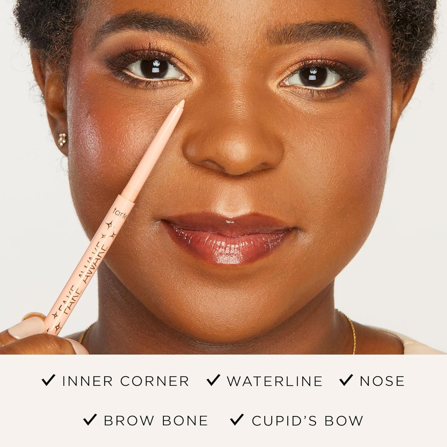 Tarte Fake Awake Eye Highlight - Brightening Highlighter Pencil for Eyes & Brows | Longwear, Vegan, Cruelty-Free
