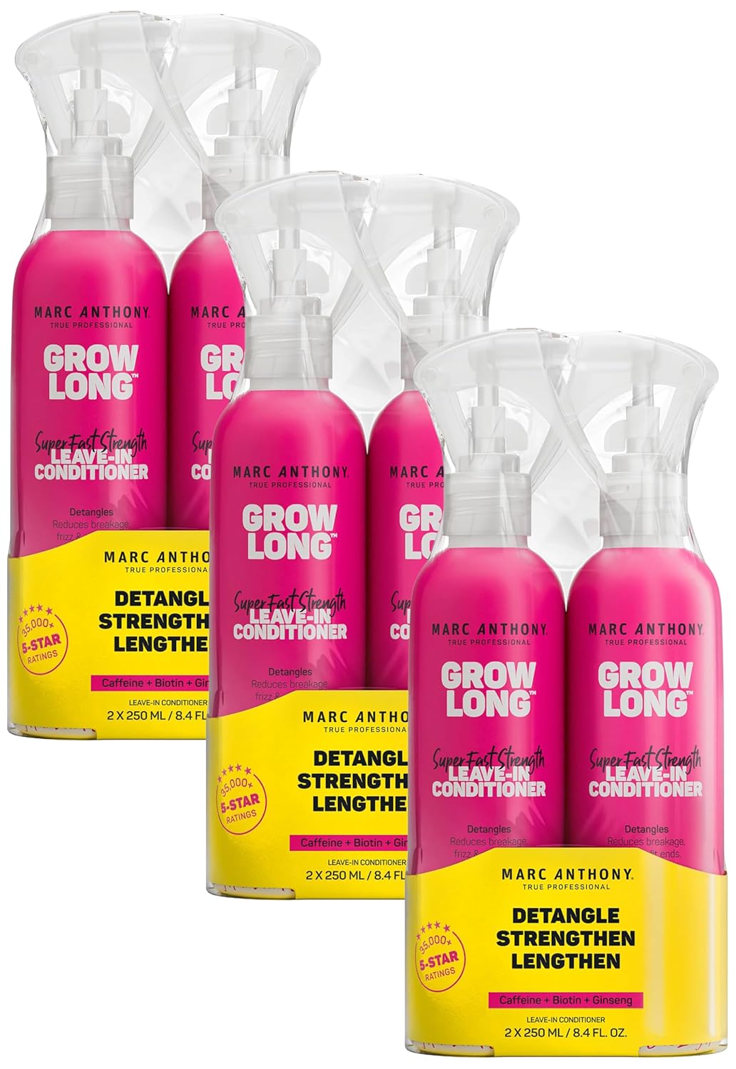 Marc Anthony Leave-In Conditioner Spray - Moisturizing Detangler for Long Hair | Reduces Frizz & Split Ends