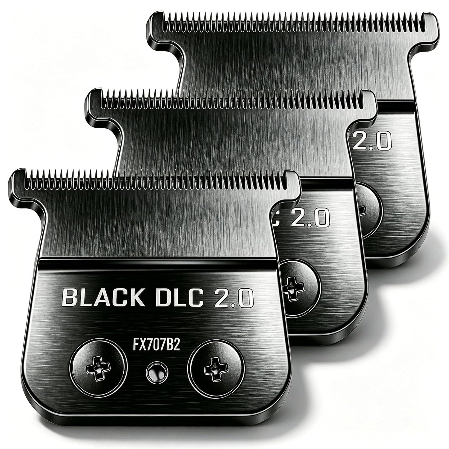 Replacement Blade for BaByliss PRO Hair Trimmers - Precision Cutting Blades | 2-Pack, Black