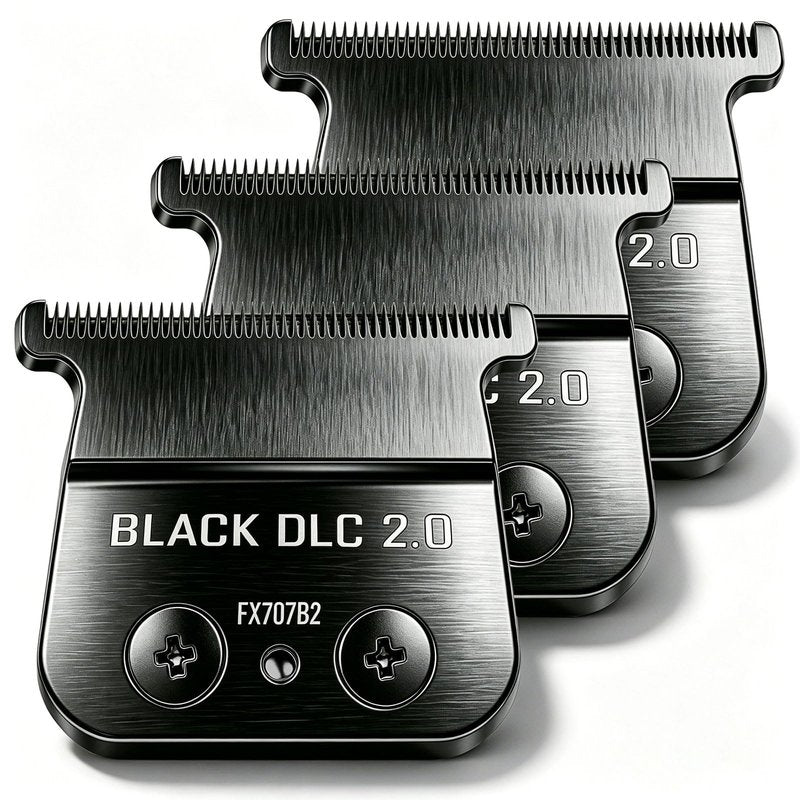 Replacement Blade for BaByliss PRO Hair Trimmers (FX787, FX799) and LoPROFX Trimmers (FX726, FX729) (Black/3PCS)