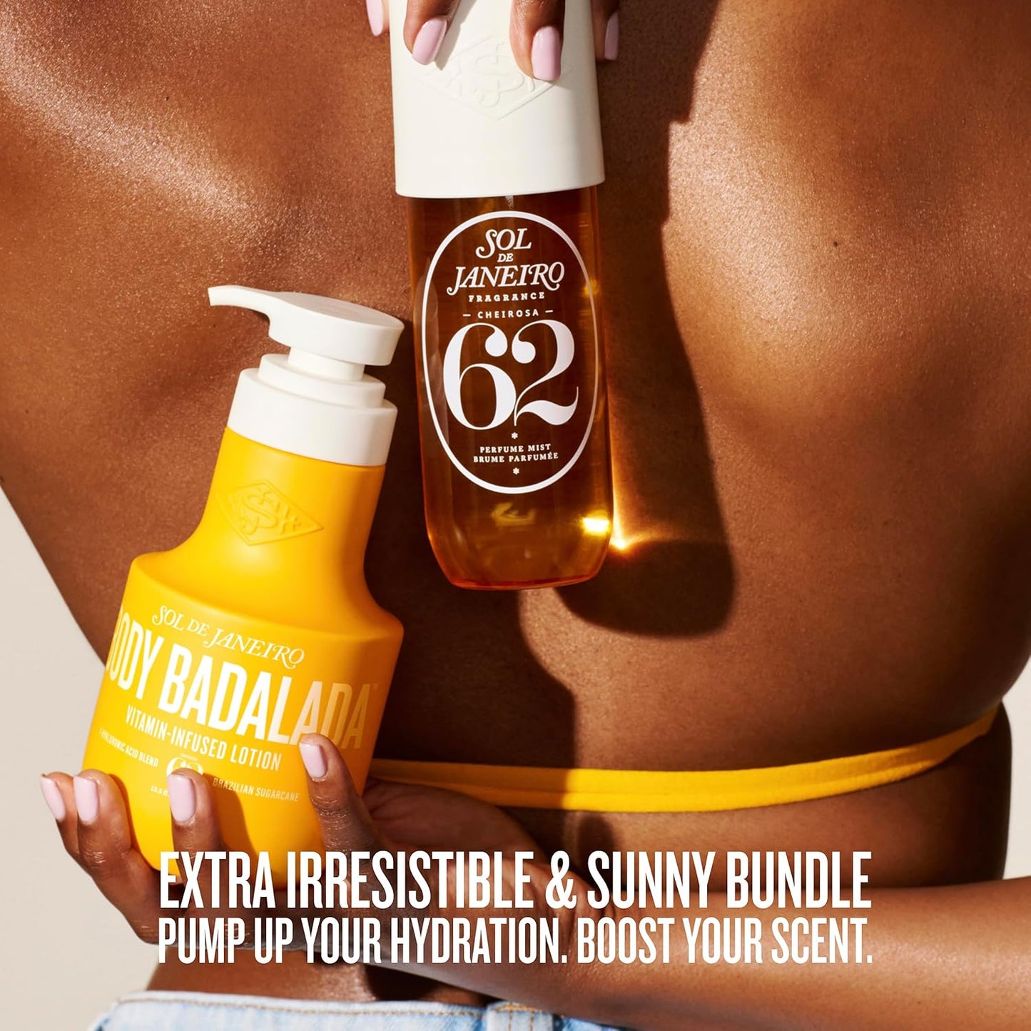 Vanilla Body Lotion & Mist Bundle - Hydrating Body Badalada Lotion & Cheirosa 62 Perfume Spray