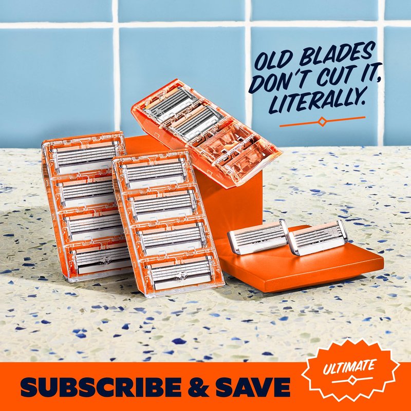 Dollar Shave Club | Bulk Shave Set | 16 Swift Rinse Refill Cartridges, 1 Handle (Black), 1 Razor Cover