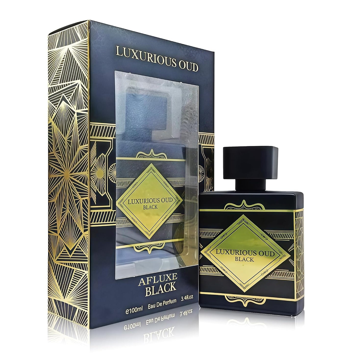 AFLUXE AVENTO UOMO Cologne for Men - Long-Lasting Woody Fresh Scent | 100ml Eau de Toilette Gift Set