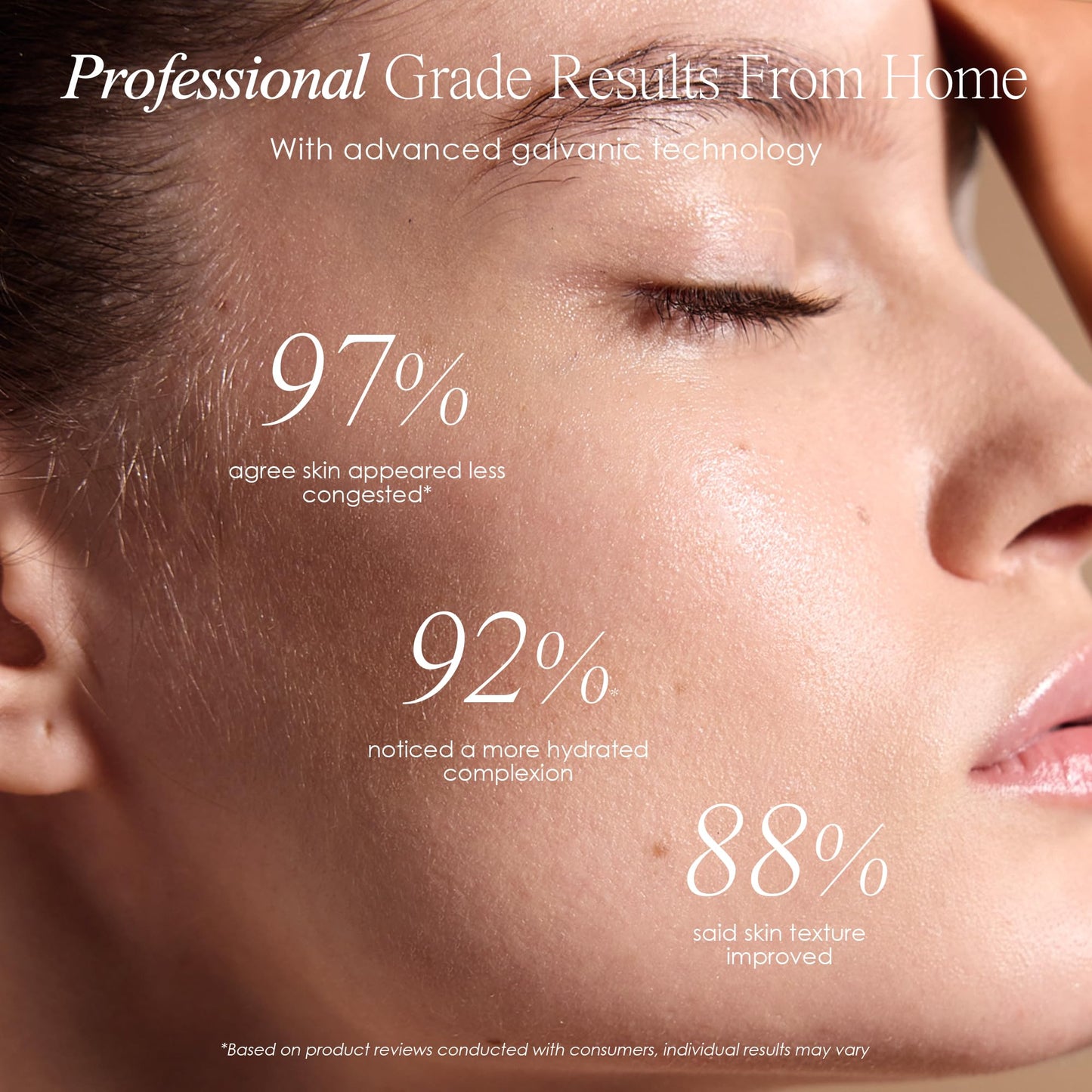 Project E Beauty Portable Rechargeable Galvanic Device | Skin Care Reduce Wrinkles Skin Tightening Firming Fine Lines Desincrustation Deep Pore Cleansing Rejuvenation Device