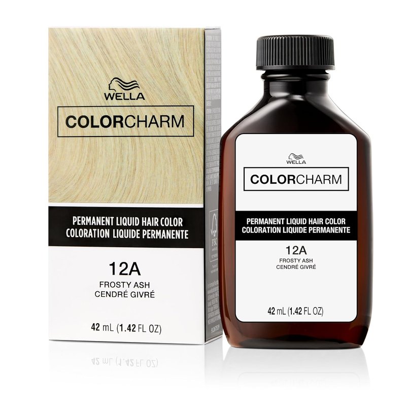 WELLA Color Charm Permanent Hair Color - Ash Blonde for Gray Coverage