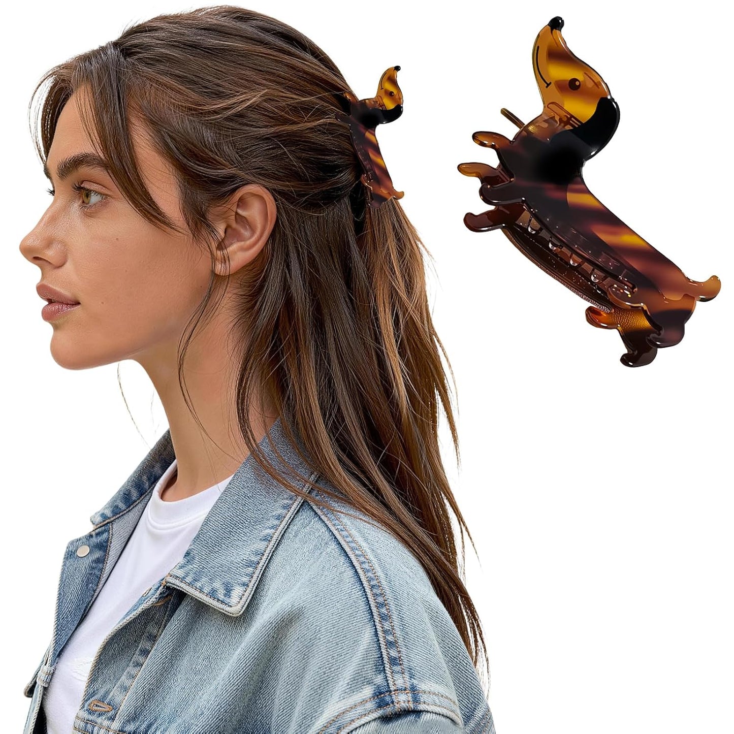 Ladybug Hair Claw Clips for Women - Cute Novelty Animal Accessories | Perfect for Birthdays & Holidays