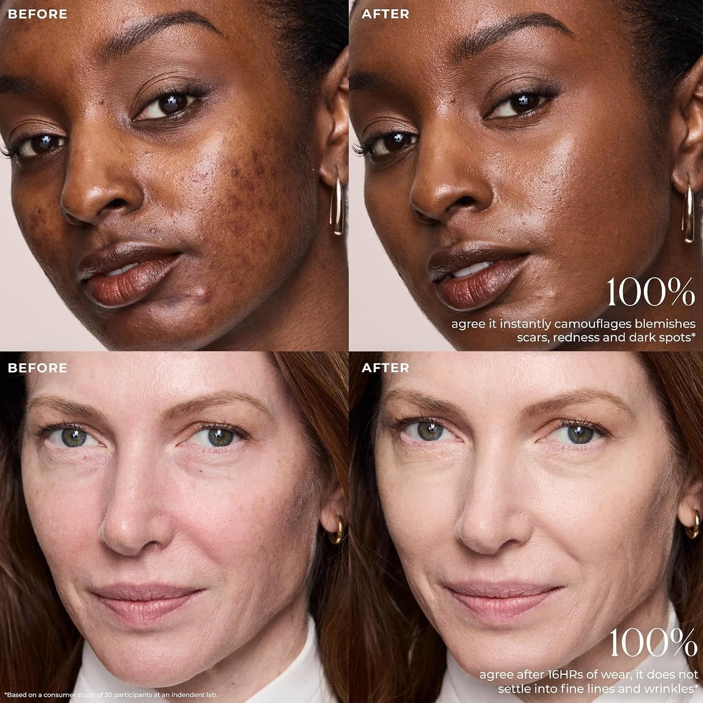Laura Mercier Secret Camouflage Concealer - Customizable Full Coverage Cream, 16HR Wear, Natural Matte Finish | Multi-Tone Compact