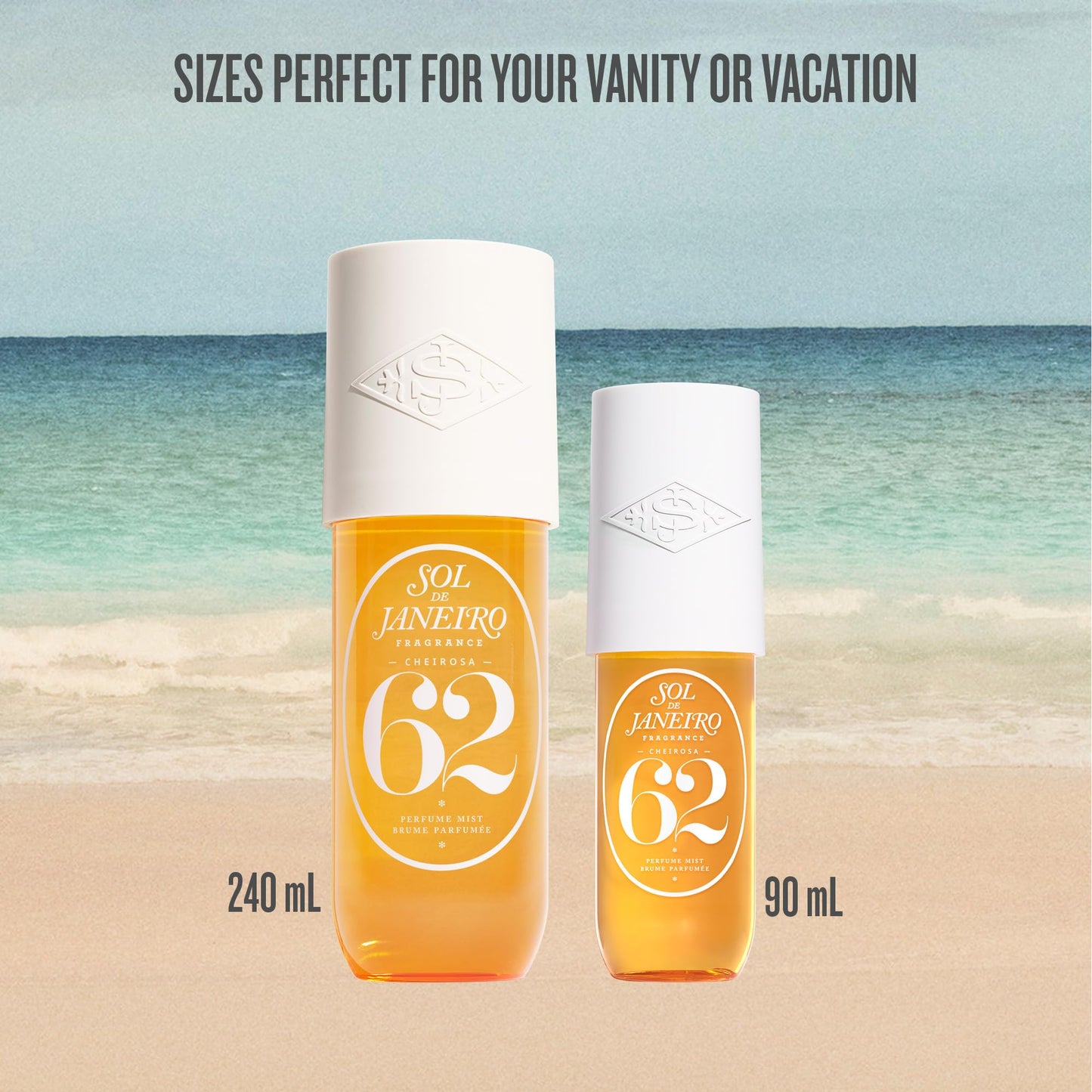SOL DE JANEIRO Cheirosa 62 Hair & Body Fragrance Mist Refill 240mL/8 fl oz