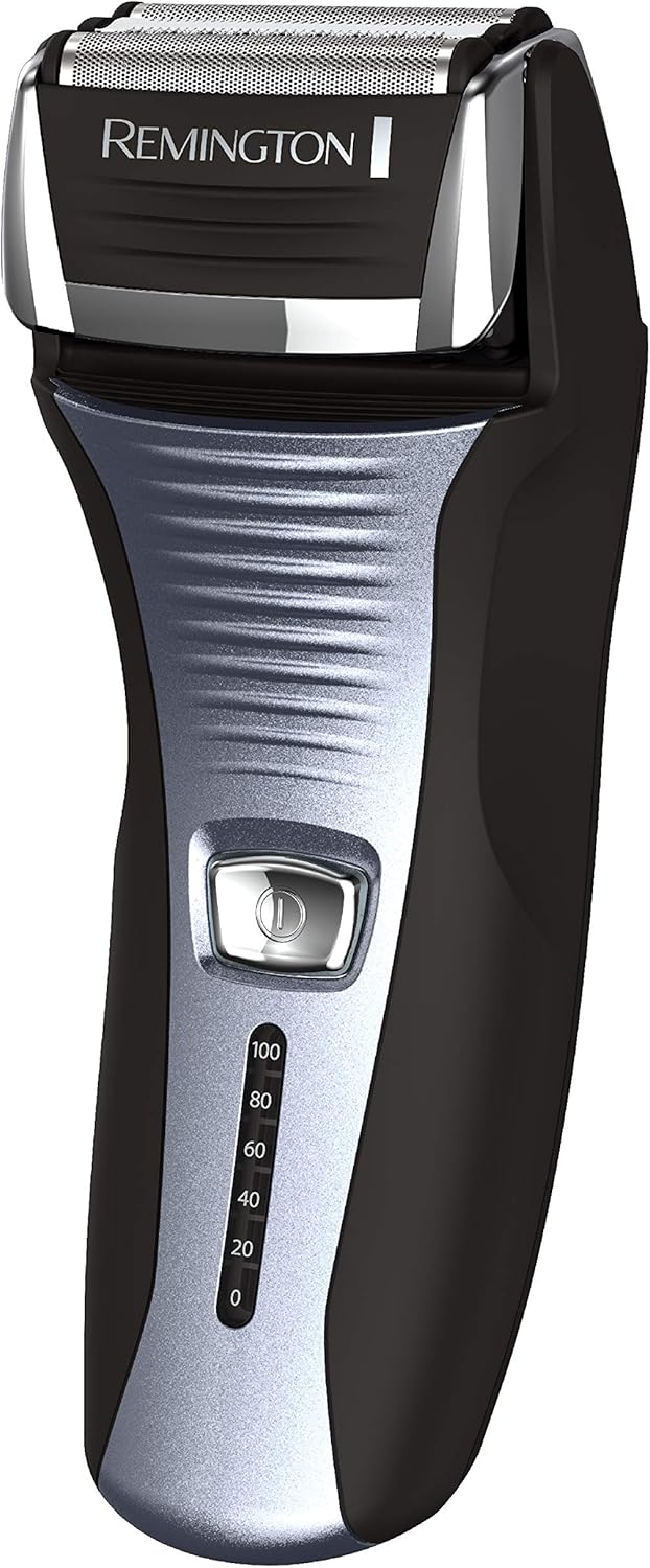 Remington F5 Foil Shaver - Cordless Electric Razor for Men | Lightweight, Pivot & FlexFoil Technology, Black