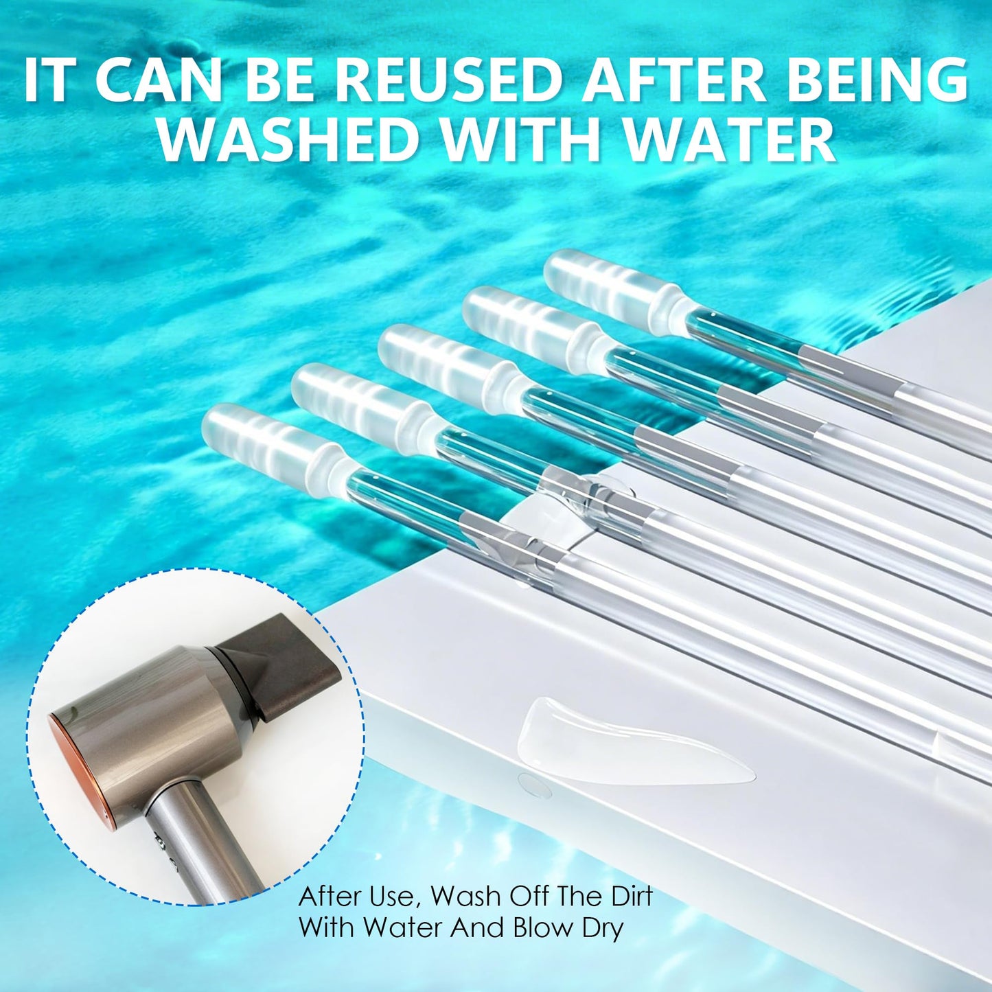 Reusable Sticky Ear Cleaning Sticks, 2026 Upgraded 24 Pcs Adhesive Ear Swabs with Soft Flexible Tips, Gentle Ear Wax Cleaning Tools for Adults, Home Personal Care Kit (24pcs)