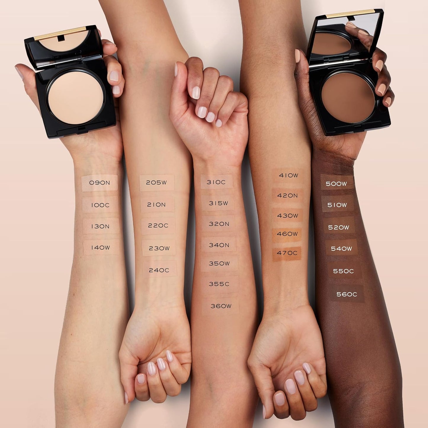 Lancôme Dual Finish Powder Foundation - Sheer-to-Full Coverage, Natural Finish | Longwear, Shine Control