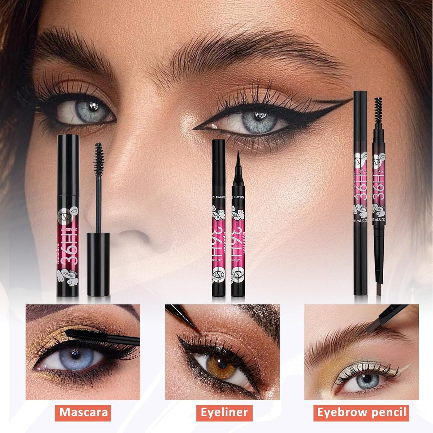 Makeup Kit for Teen Girls - Complete Gift Set with Foundation, Eyeshadow, Lipstick, Eyeliner & Brushes | Perfect for Beginners