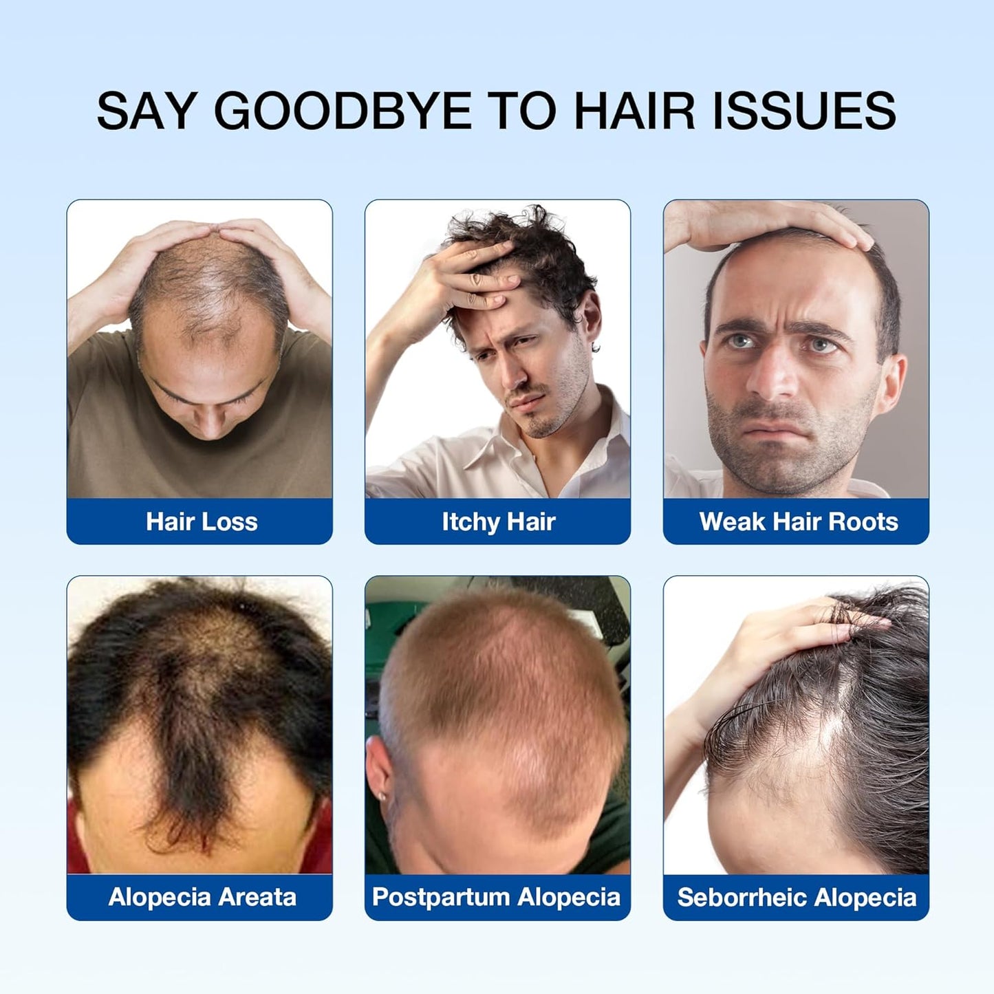 Hair Restore Shampoo - Professional Strength DHT Blocker for Hair Loss & Thinning | Biotin & Rosemary Oil, 16 Fl Oz
