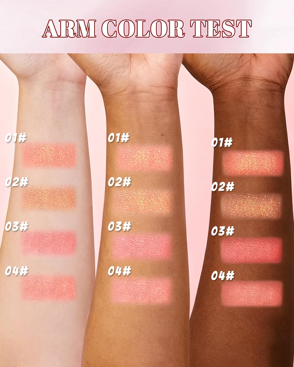 Silky Blendable Pink Blush - Natural Lightweight Powder for a Long-Lasting Glow | Blushing Palette for Mature Skin