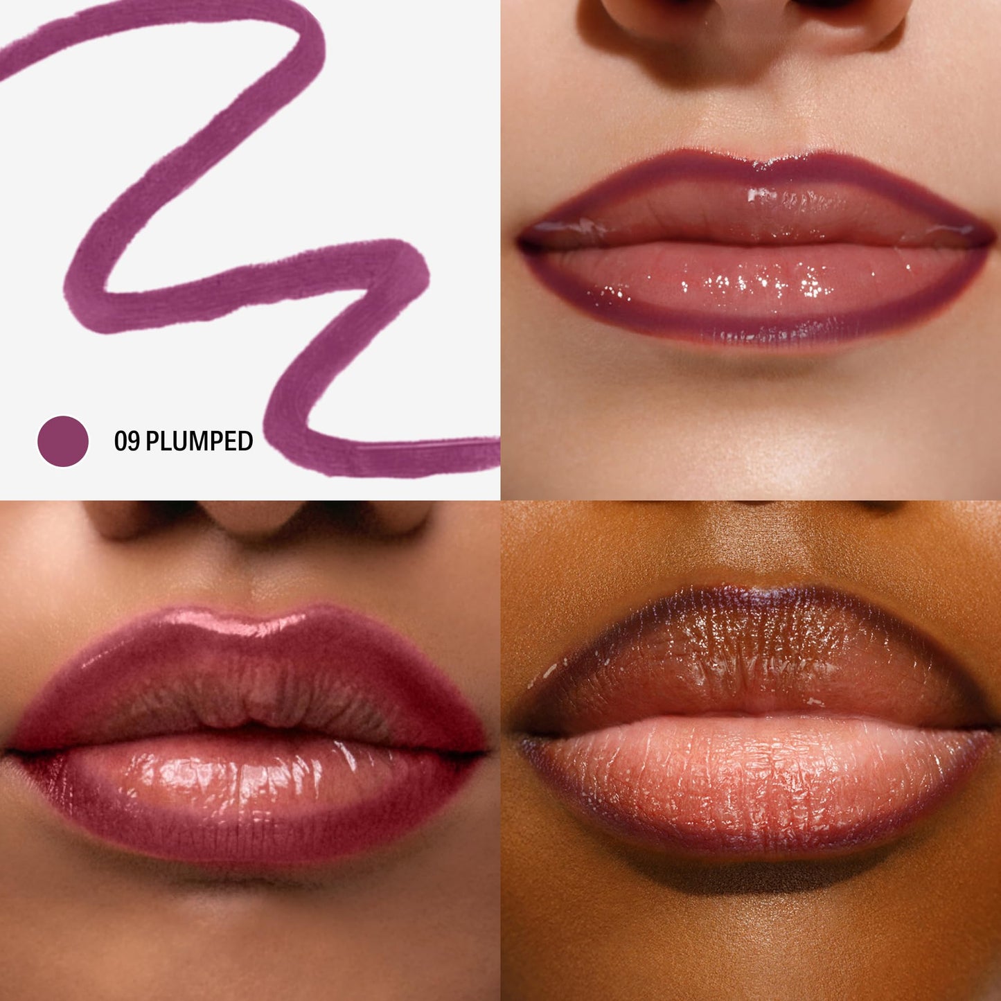 Sacheu Lip Liner STAY-N Peel Off Lip Stain — Long Lasting Waterproof Lip Tint with Hyaluronic Acid & Vitamin E — Transfer Proof Matte Finish, Vegan & Cruelty-Free (PLUMped)