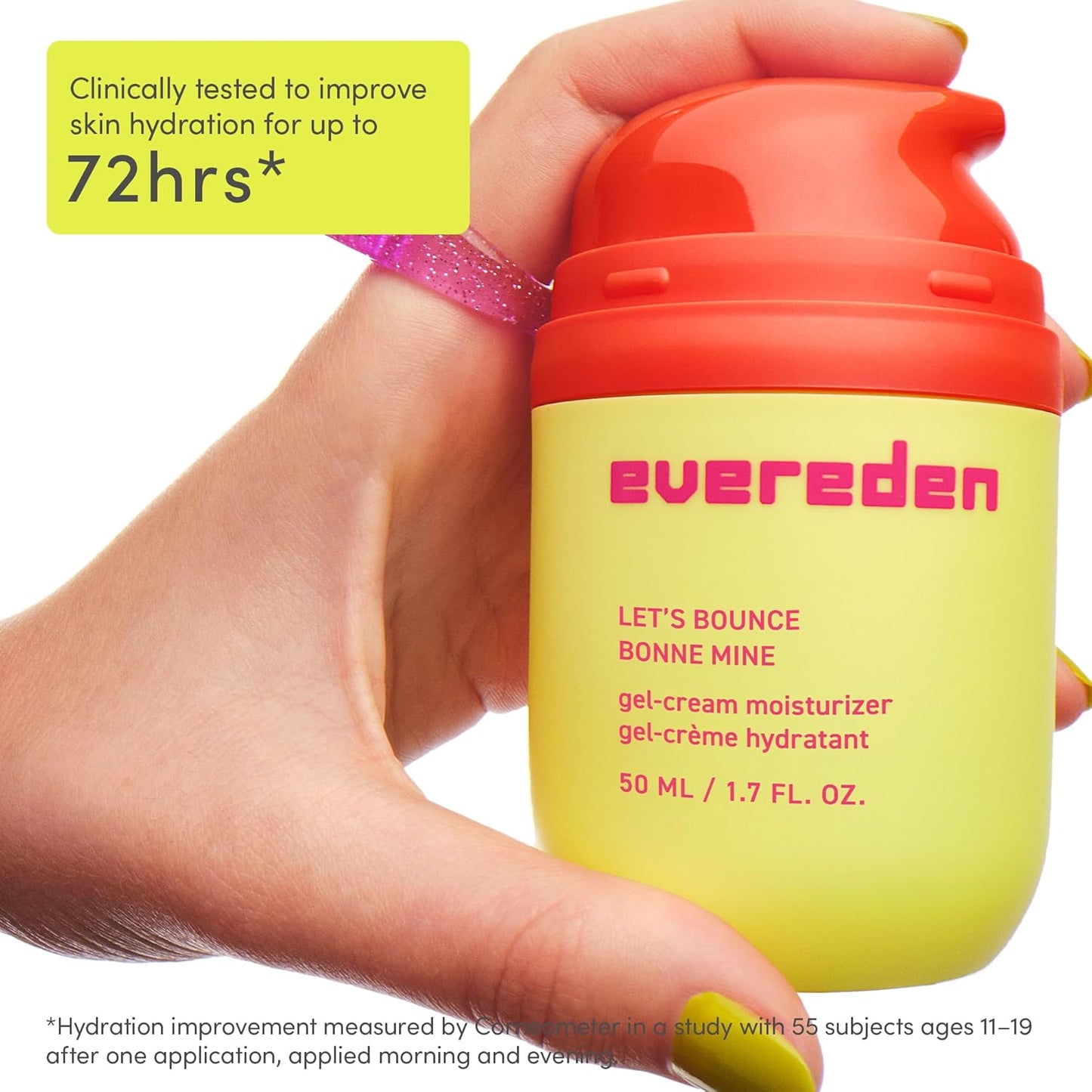 Evereden Gel-Cream for Teens | Light, Non-Greasy Moisturizer - Hydrating, Vegan Skincare for Oily & Pimple-Prone Skin