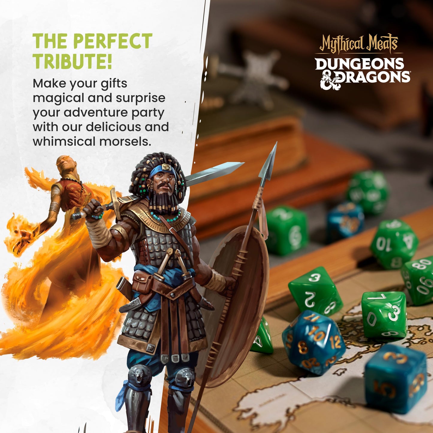 Mythical Meats Beef Jerky Snack Packs – Dungeons and Dragons gifts for Men – Exotic Meat Stick Variety Pack – High Protein, Low Sugar, Keto-Friendly, MSG Free – 12 Pack