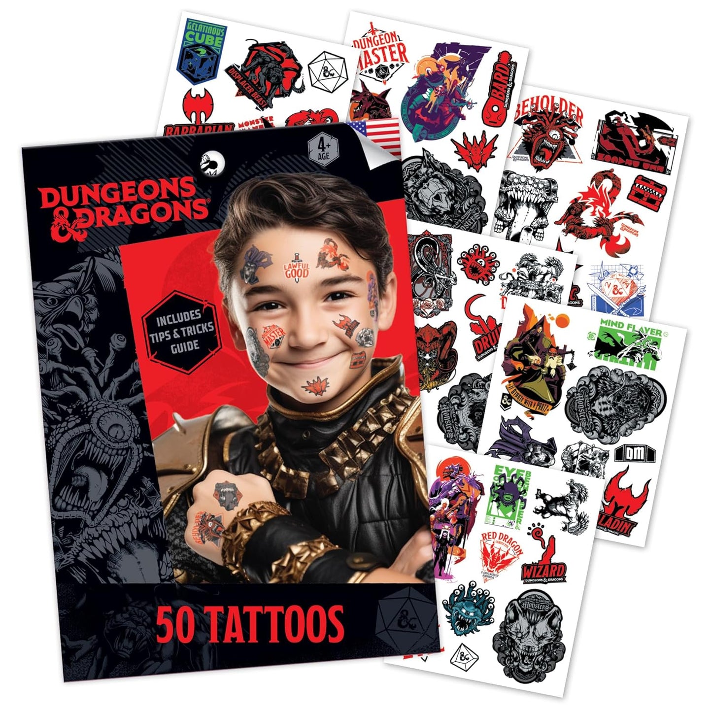 Transformers Temporary Tattoos for Kids - Safe Ink Birthday Party Favors | 50 Pack Set
