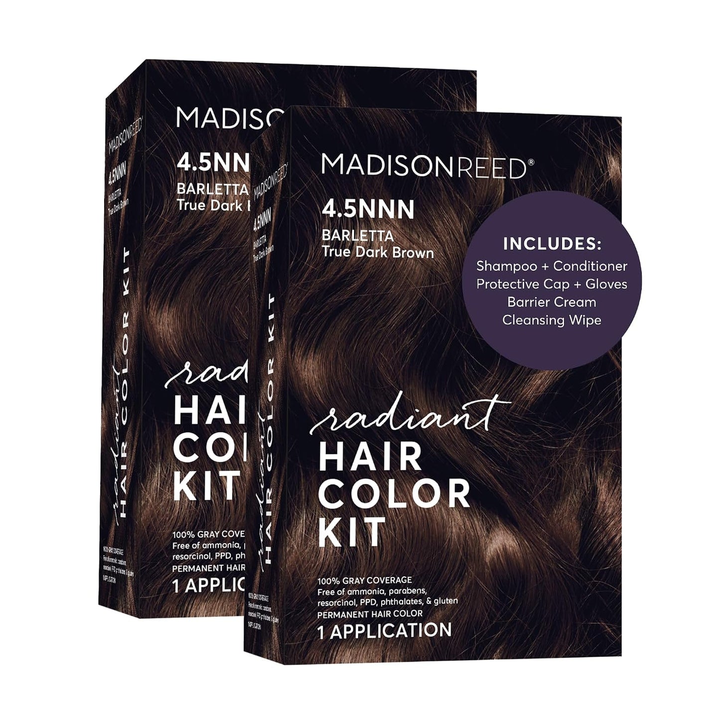 Madison Reed Radiant Hair Color Kit - 5RV Dark Garnet Red | Vivid Permanent Dye for Bold Color & Maximum Shine