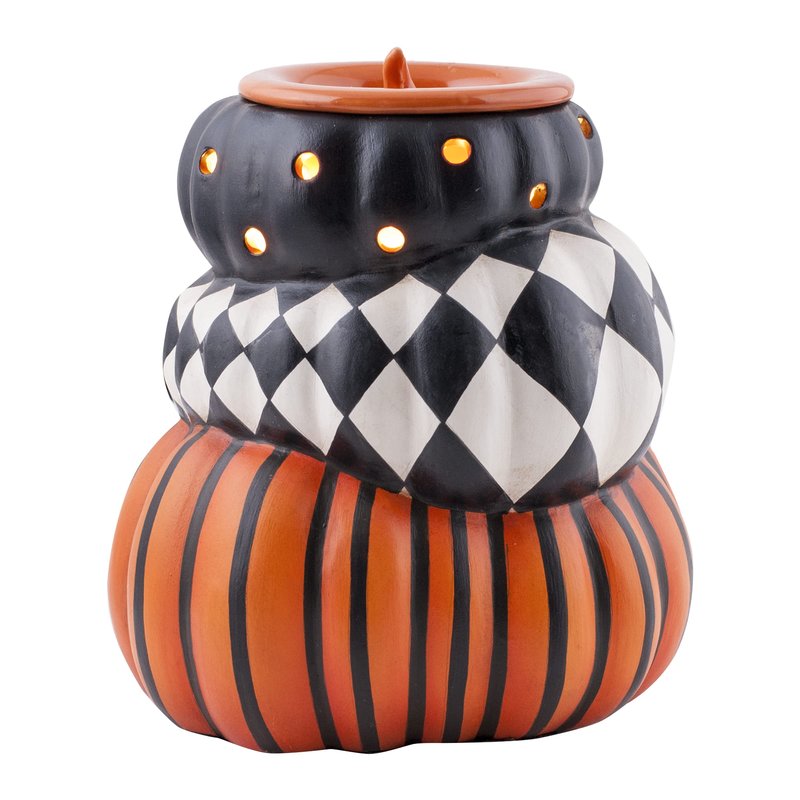 Scentsationals Wax Melt Warmer, Wax Warmer for Scented Wax Melts - Halloween Collection Tabitha - Candle Wax Melter for Fragrance Cubes and Tarts