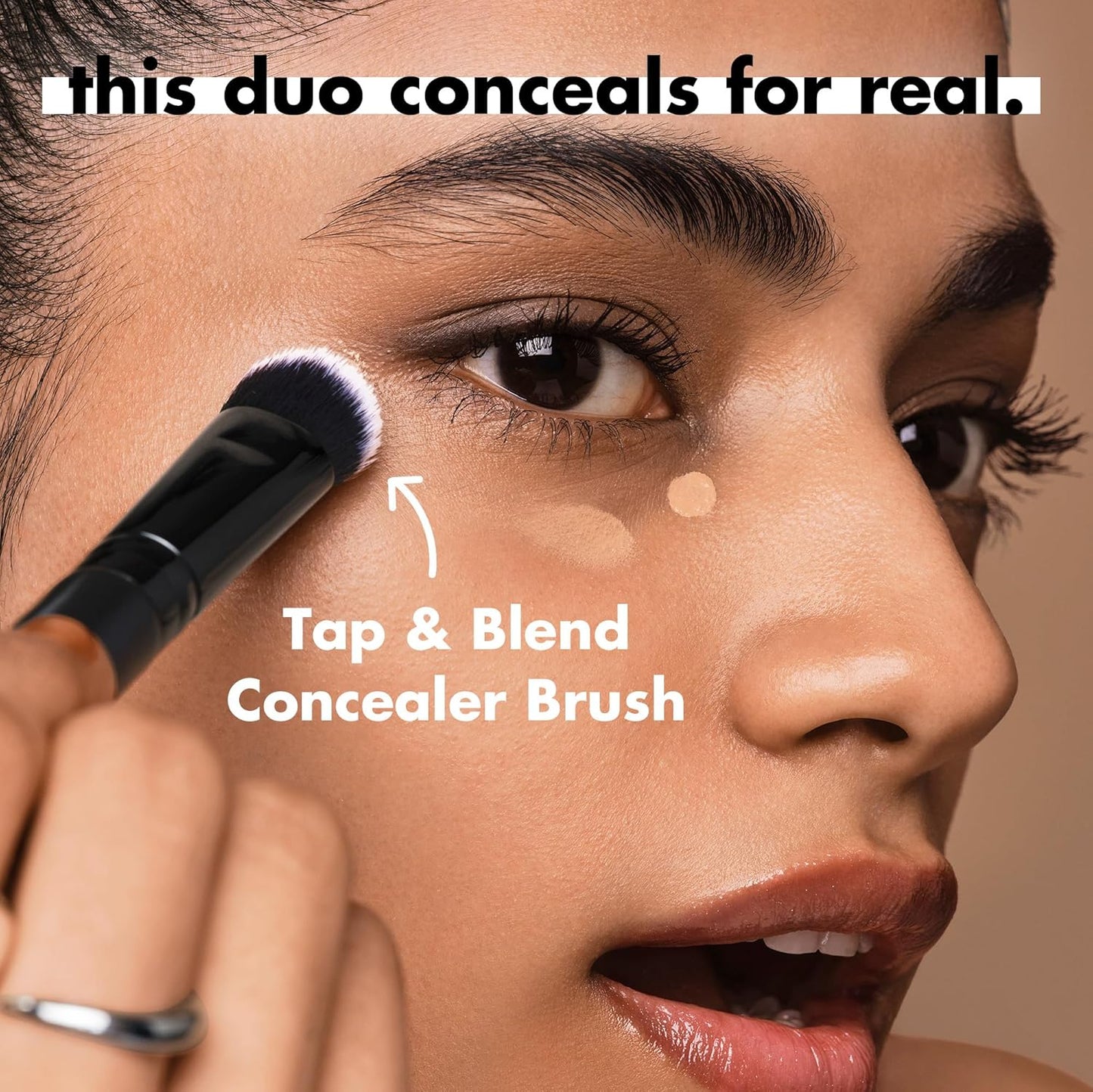 e.l.f. Soft Glam Satin Concealer - Medium Coverage for Blemishes & Under-Eye | Crease-Resistant, Vegan, 21 Light Neutral