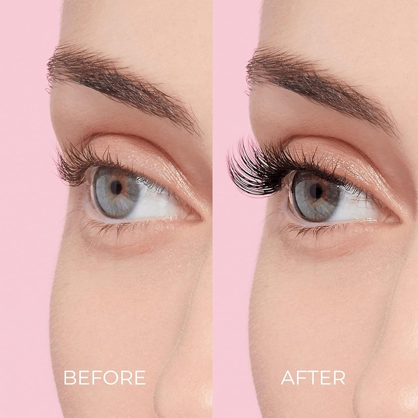 KISS imPRESS Falsies Eyelashes - Natural & Voluminous 12mm/14mm | 20 Clusters with Applicator