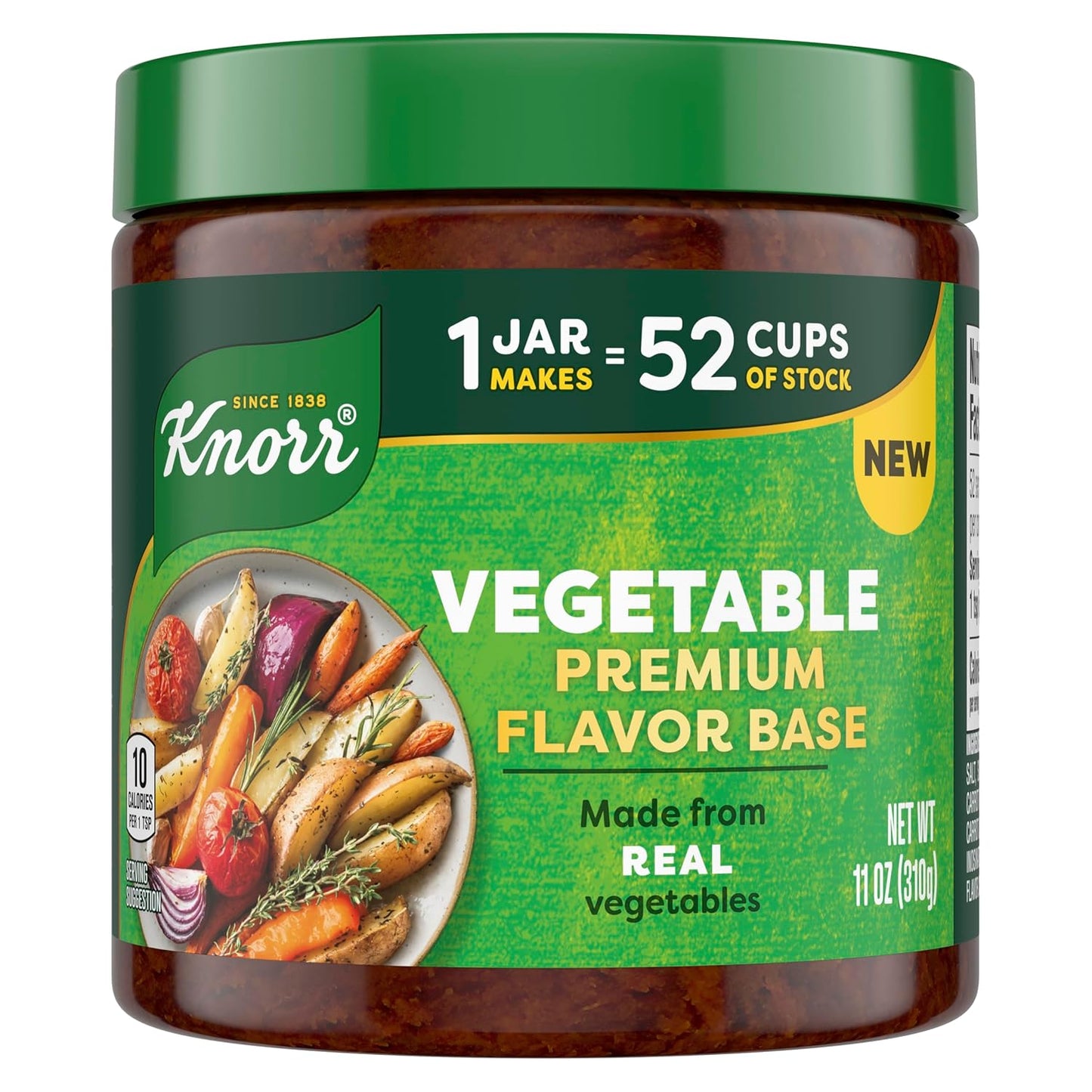 Knorr Premium Vegetable Flavor Base - Versatile Cooking Ingredient | 11 Oz