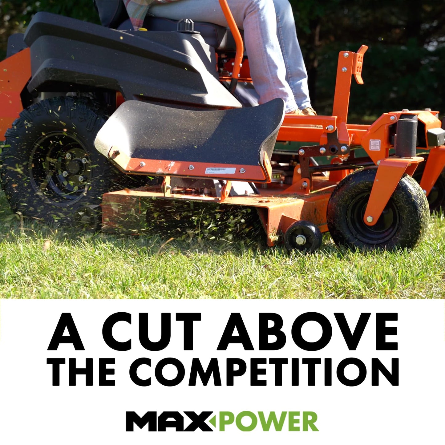 Maxpower 561556B Blade Set for 42" Cut MTD, Cub Cadet, Troy-Bilt Replaces OEM No. 742-04308, 742-04312, 942-04308, 942-04312