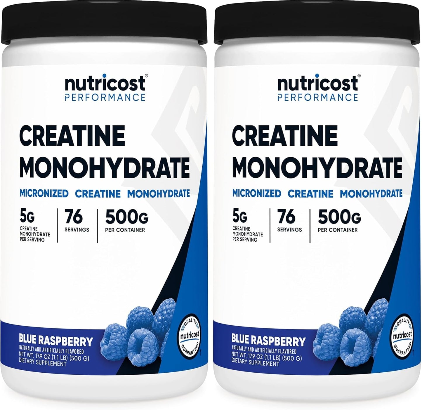 Creatine Monohydrate Micronized Powder - 5000mg Per Serving | 500g (17.9 Oz) - 100 Servings