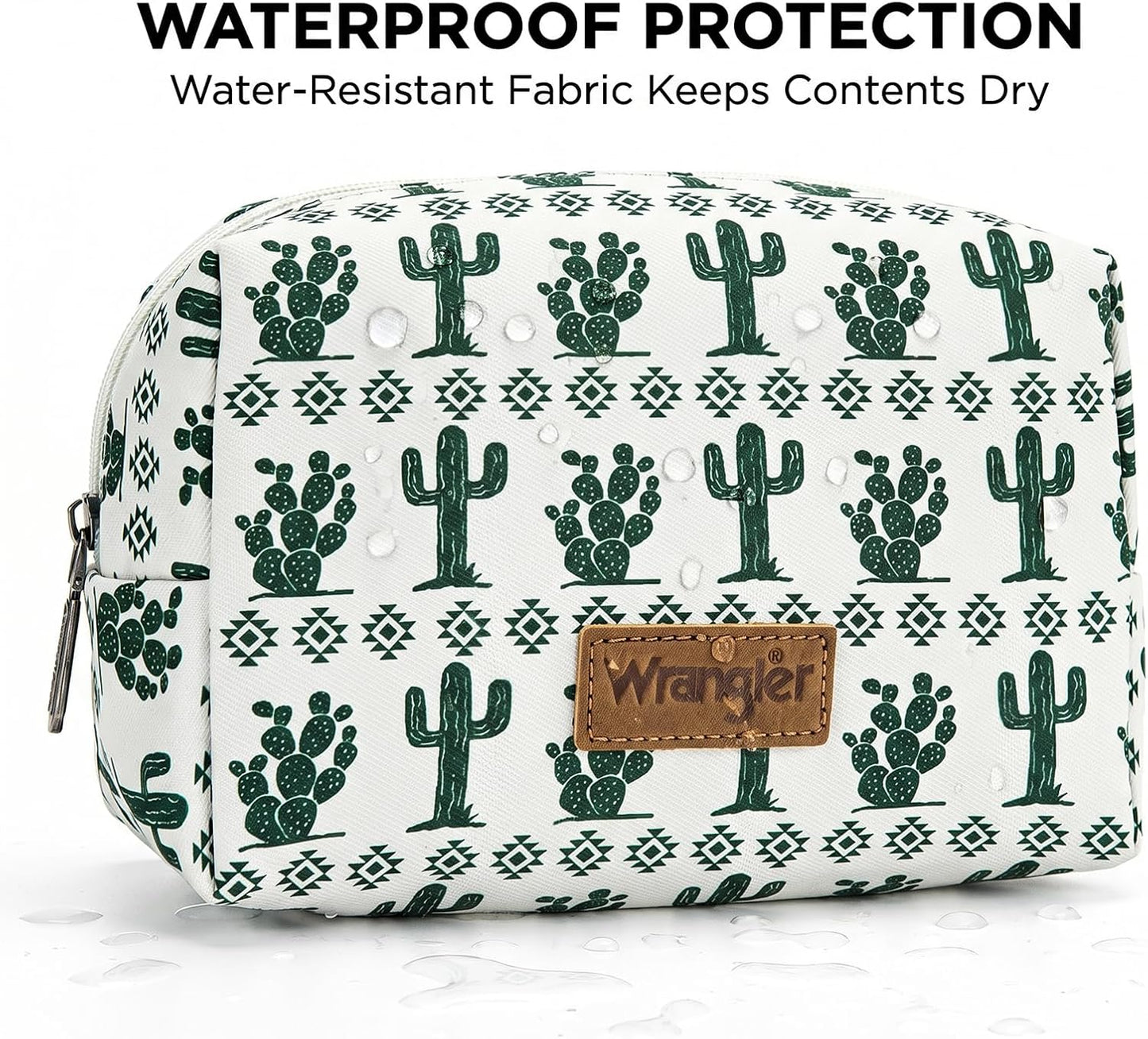 Travel Makeup Bag - Waterproof Cosmetic Pouch for Women | Large Toiletry Organizer