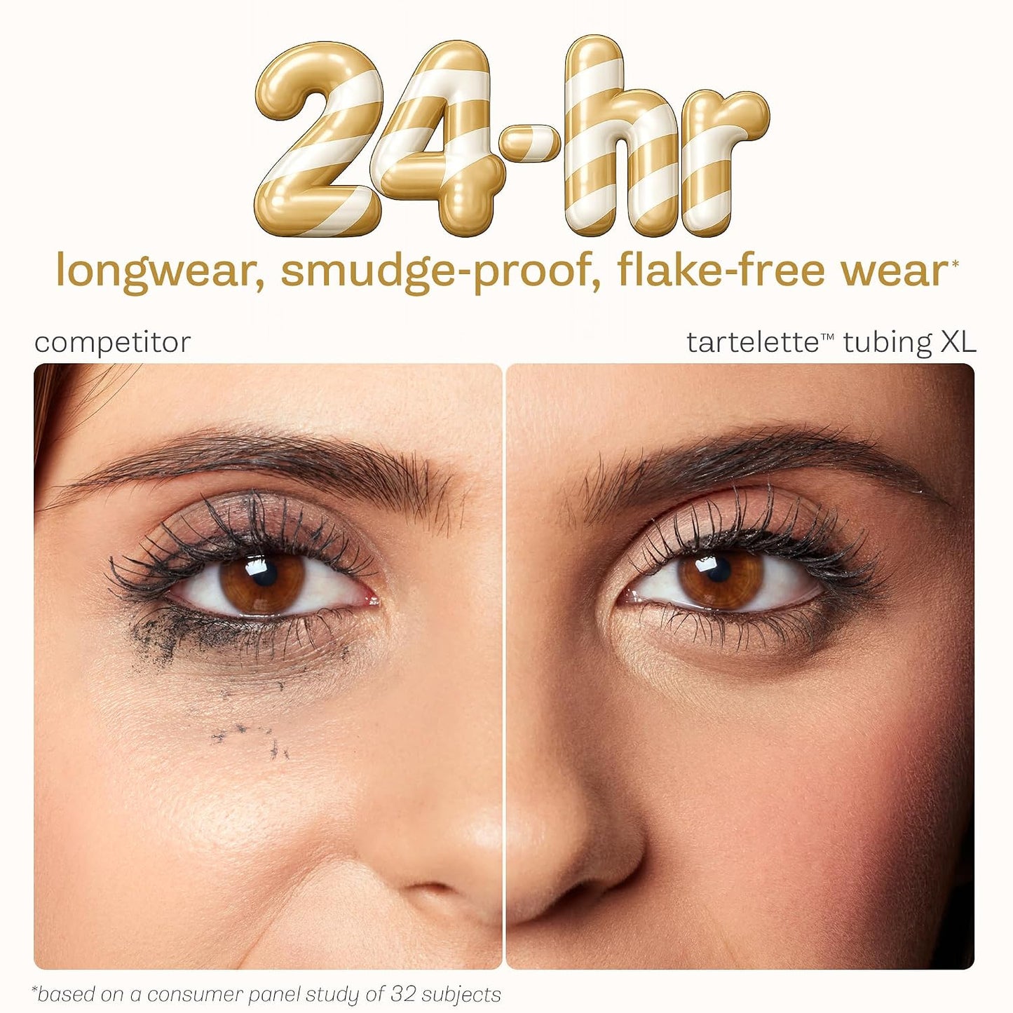 Tarte Tartelette XL Tubing Mascara - Lash Extensions, Peptide Formula for Bold Length & Volume | Smudge-Proof, Vegan, Easy to Remove
