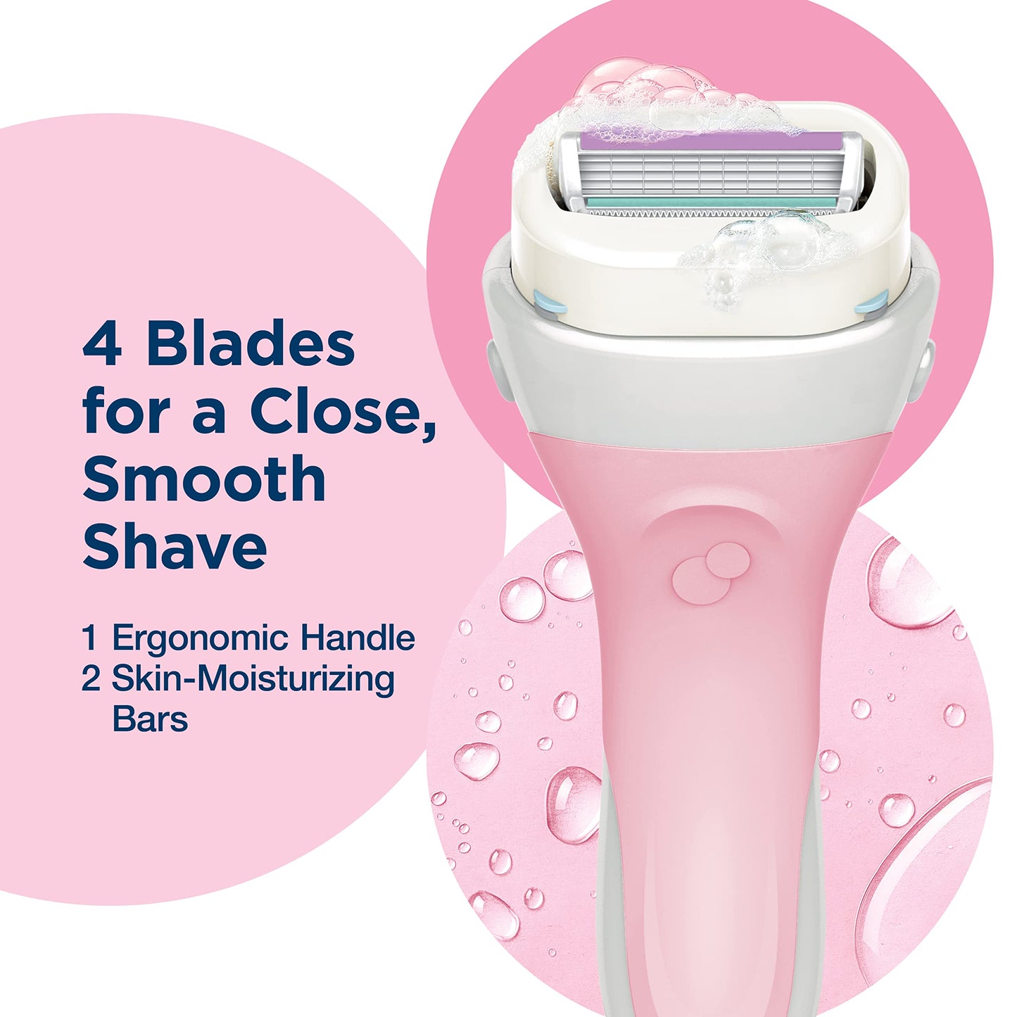 Schick Intuition Plus Advanced bikini with Shea Butter Razor Refill, 3 Cartridges (Pack of 2)